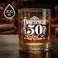 Szklanka Do Whisky Na 50 Urodziny Prezent Dla Mężczyzny: Dojrzewał 50 Lat - Ornament
