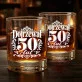 Szklanka Do Whisky Na 50 Urodziny Prezent Dla Mężczyzny: Dojrzewał 50 Lat - Ornament