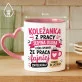 Kubek Z Nadrukiem Dla Koleżanki Z Pracy Prezent Dla Kobiety: Ładna Mądra I Ma Rację