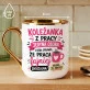Kubek Z Nadrukiem Dla Koleżanki Z Pracy Prezent Dla Kobiety: Ładna Mądra I Ma Rację