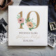 10 rocznica ślubu kwiaty - Personalizowany Album na zdjęcia