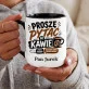 Kubek Personalizowany Na Dzień Nauczyciela Prezent Dla Nauczyciela Mężczyzny: Proszę Pytać Po Kawie