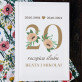 20 rocznica ślubu kwiaty - Personalizowany Album na zdjęcia 20 rocznica ślubu kwiaty - Personalizowany Album na zdjęcia