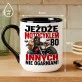 Kubek Z Nadrukiem Dla Motocyklisty Prezent Dla Mężczyzny: Zadziorny Motocyklista