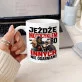 Kubek Z Nadrukiem Dla Motocyklisty Prezent Dla Mężczyzny: Zadziorny Motocyklista