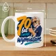 Kubek Z Nadrukiem Na 70 Urodziny Prezent Dla Mężczyzny: I Wciąż Wymiatam