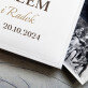 25 lat razem kwiaty - Personalizowany Album na zdjęcia