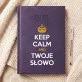 Keep Calm - Kalendarz