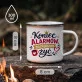 Kubek Emaliowany Na Emeryturę Prezent Dla Emeryta Kobiety: Wolne Poranki