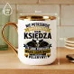 Kubek Z Nadrukiem Dla Księdza Prezent Dla Mężczyzny: Super Ksiądz Bez Peleryny