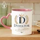 Kubek Z Nadrukiem Dla Dyrektora Prezent Dla Mężczyzny: Królewski Styl