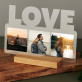 3 zdjęcia Love - Wydruk na szkle akrylowym love