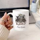 Kubek Personalizowany Na Dzień Nauczyciela Prezent Dla Nauczyciela Mężczyzny: Król Tablicy I Kawy