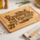 Deska Do Krojenia Dla Nowożeńców Prezent Na Ślub Dla Pary: Małżeńska Kuchnia Retro