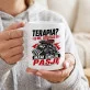 Kubek Z Nadrukiem Dla Fana Motoryzacji Prezent Dla Mężczyzny: Pasja Zamiast Terapii
