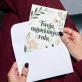 Kartka z Życzeniami Na Narodziny Dziecka Dla Kobiety: Delikatna Botaniczna