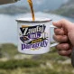Kubek Emaliowany Dla Prawniczki Prezent Dla Kobiety: Paragrafowy Szyk