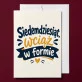 Kartka z Życzeniami Dla 70 Latka Na 70 Urodziny Dla Mężczyzny: Typografia Z Humorem Kartka z Życzeniami Dla 70 Latka Na 70 Urodziny Dla Mężczyzny: Typografia Z Humorem