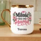 Kubek Personalizowany Dla Młodej Mamy Prezent Na Dzień Mamy Dla Kobiety: Miłość Nosi Imię Mama Kubek Personalizowany Dla Młodej Mamy Prezent Na Dzień Mamy Dla Kobiety: Miłość Nosi Imię Mama