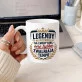Kubek Z Nadrukiem Na Dzień Dziadka Prezent Dla Dziadka Mężczyzny: Legendy Nie