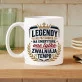 Kubek Z Nadrukiem Na Dzień Dziadka Prezent Dla Dziadka Mężczyzny: Legendy Nie