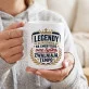 Kubek Z Nadrukiem Na Dzień Dziadka Prezent Dla Dziadka Mężczyzny: Legendy Nie