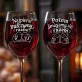 Dwa Kieliszki Do Wina Dla Małżeństwa Prezent Dla Pary: Duet Małżeński Dwa Kieliszki Do Wina Dla Małżeństwa Prezent Dla Pary: Duet Małżeński