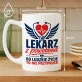 Kubek Z Nadrukiem Dla Lekarza Prezent Dla Mężczyzny: Lekarz Z Powołania