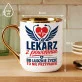Kubek Z Nadrukiem Dla Lekarza Prezent Dla Mężczyzny: Lekarz Z Powołania
