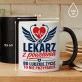 Kubek Z Nadrukiem Dla Lekarza Prezent Dla Mężczyzny: Lekarz Z Powołania