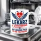 Kubek Z Nadrukiem Dla Lekarza Prezent Dla Mężczyzny: Lekarz Z Powołania