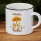 Ale z Ciebie kurka - Kubek ceramiczny z czarnym rantem