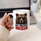 Kubek Z Nadrukiem Dla Mężczyzny Prezent Dla Mężczyzny: Nie Drażnij Misia