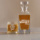 Awesome Whisky - Zestaw Grawerowana Karafka I Szklanki Do Whisky