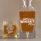 Awesome Whisky - Zestaw Grawerowana Karafka I Szklanki Do Whisky
