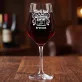 Mega Kieliszek Do Wina z Grawerem Dla Programisty Prezent Dla Mężczyzny: Ulubiony Świat Kodu