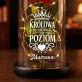 Wieczna Róża W Szkle Na Urodziny Prezent Dla Kobiety: Królowa To Poziom Wieczna Róża W Szkle Na Urodziny Prezent Dla Kobiety: Królowa To Poziom