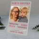 Babcia cechy - Wydruk na szkle akrylowym z podstawką Babcia cechy - Wydruk na szkle akrylowym z podstawką