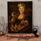 Babcia królowa gier - Królewski portret Babcia królowa gier - Królewski portret
