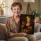 Babcia królowa gier - Królewski portret Babcia królowa gier - Królewski portret