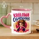 Kubek Z Nadrukiem Dla Kobiety Prezent Dla Kobiety: Królowa Ogarniania Kubek Z Nadrukiem Dla Kobiety Prezent Dla Kobiety: Królowa Ogarniania