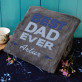 Best dad ever - koc z haftem