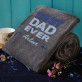 Best dad ever - koc z haftem