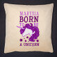Born to be a unicorn - Poduszka dekoracyjna
