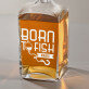 Born to fish - grawerowana karafka do whisky Born to fish - grawerowana karafka do whisky
