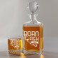 Born to fish - Zestaw Grawerowana Karafka I Szklanki Do Whisky Born to fish - Zestaw Grawerowana Karafka I Szklanki Do Whisky