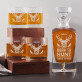 Born to hunt - Zestaw Grawerowana Karafka I Szklanki Do Whisky Born to hunt - Zestaw Grawerowana Karafka I Szklanki Do Whisky