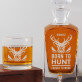 Born to hunt - Zestaw Grawerowana Karafka I Szklanki Do Whisky Born to hunt - Zestaw Grawerowana Karafka I Szklanki Do Whisky