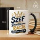 Kubek Z Nadrukiem Dla Szefa Prezent Dla Mężczyzny: Szef Ma Rację
