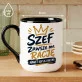 Kubek Z Nadrukiem Dla Szefa Prezent Dla Mężczyzny: Szef Ma Rację